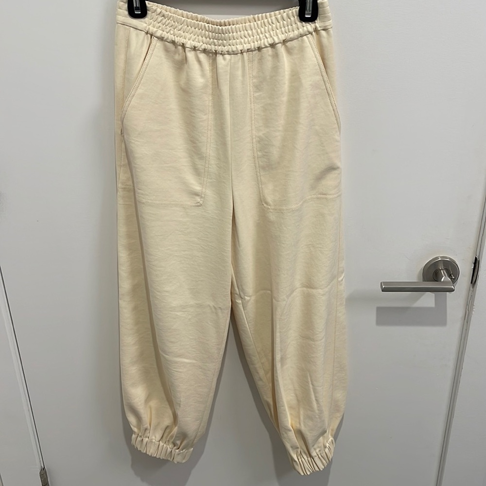 Tibi Chalky Drape Plashet Jogger